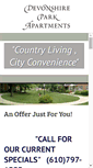 Mobile Screenshot of devonshireparkapts.com